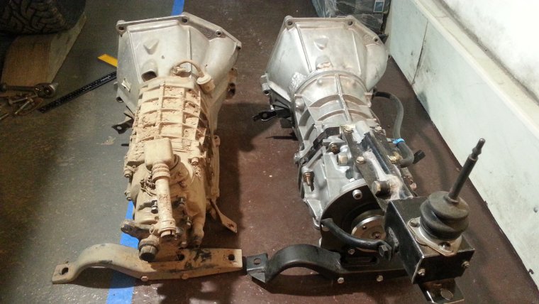 КПП Шеви Нива AISIN С раздаткой