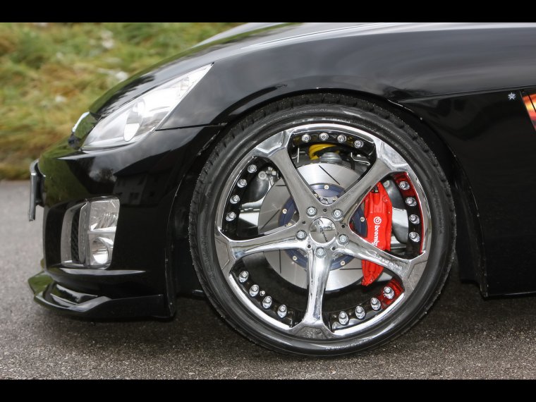 Цвет суппортов на черной машине