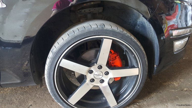 Киа Оптима цветные суппорта