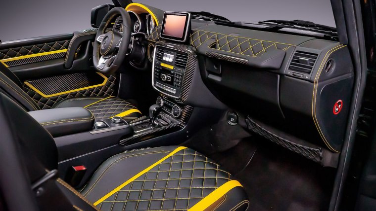 Мерседес g63 Brabus салон