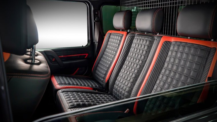 Mersedes g 500 2022 салон сзади