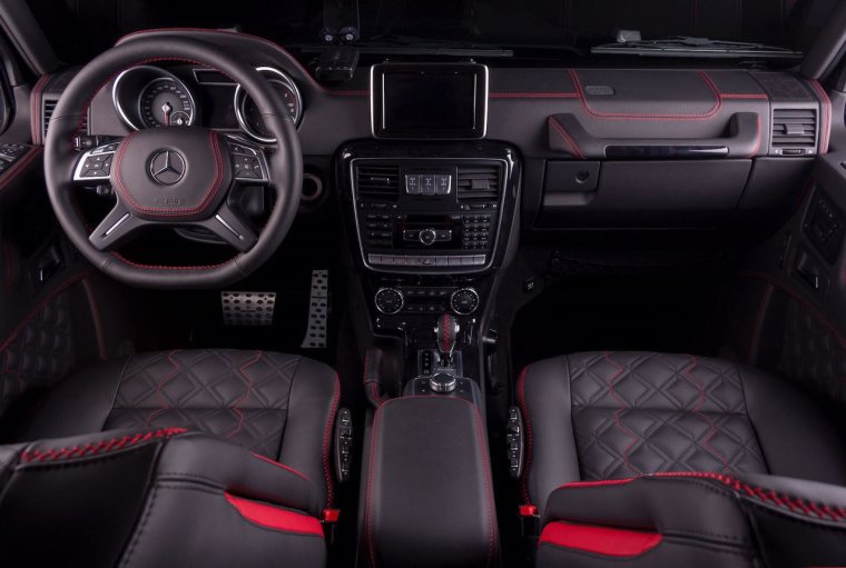 Мерседес Гелендваген АМГ Брабус салон