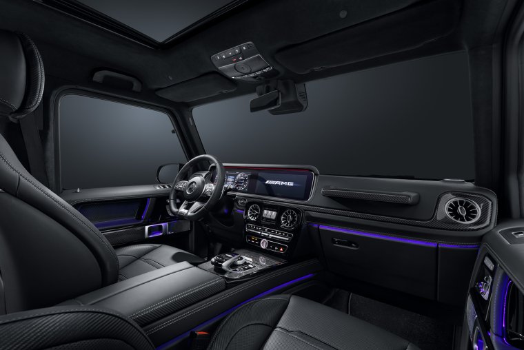 Мерседес Бенц АМГ g63 салон