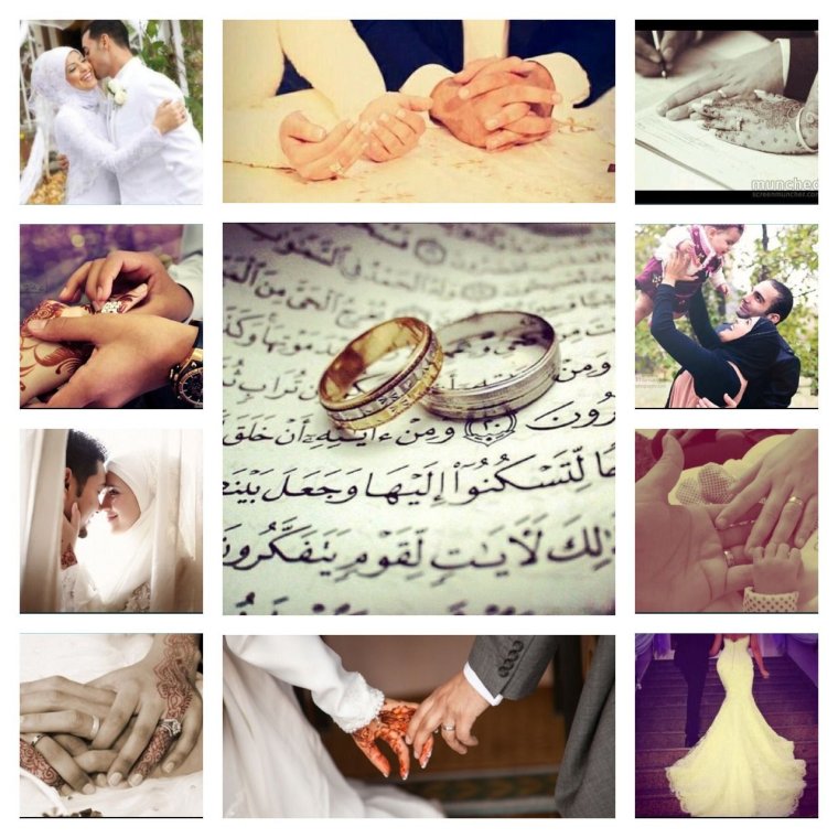 Поздравления со свадьбой в Исламе