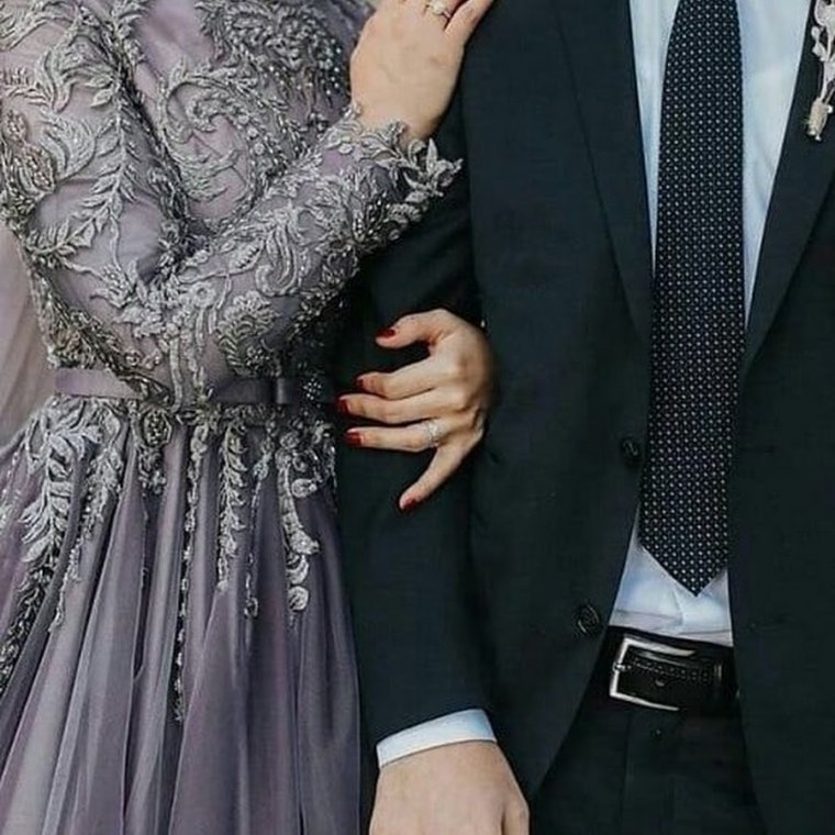 Жених невеста мусульмане вектор