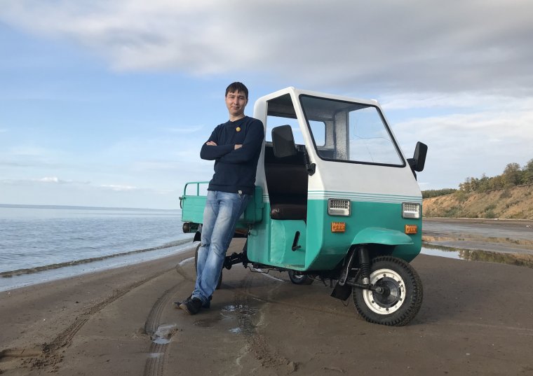 Мотороллер муравей тюнинг с кабиной