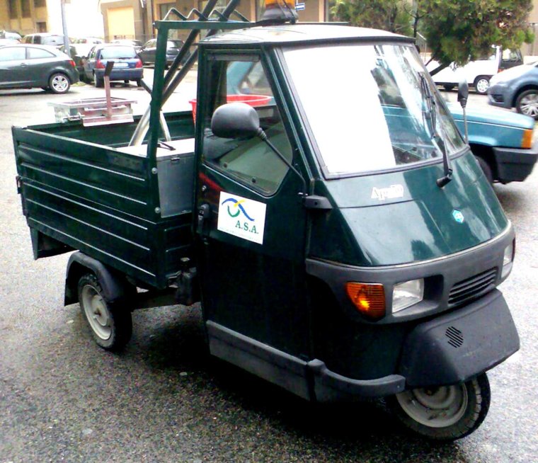 Piaggio Ape 50 — Bufalino кемпер