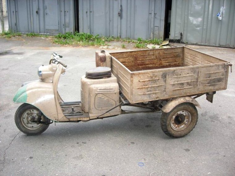 Грузовой мотороллер «муравей-3»