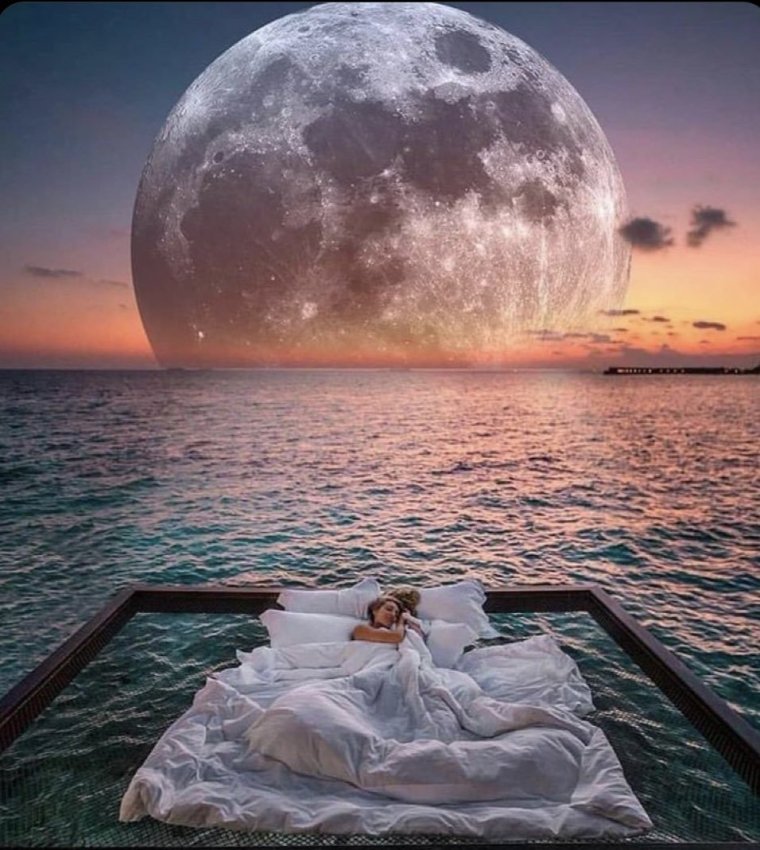 Оригинально спокойной ночи