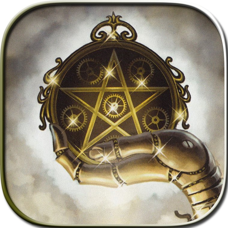 Карта Таро туз пентаклей