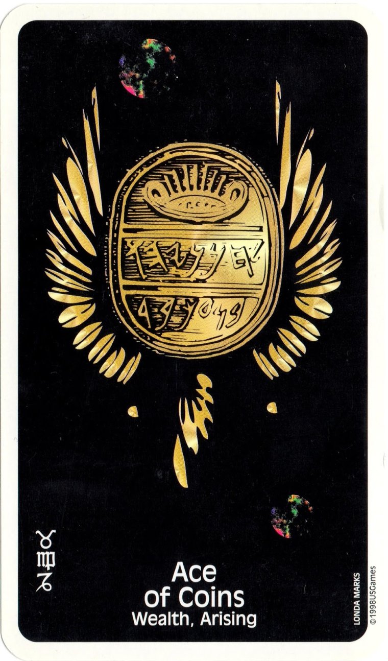 Что означает карта туз в огне в Таро