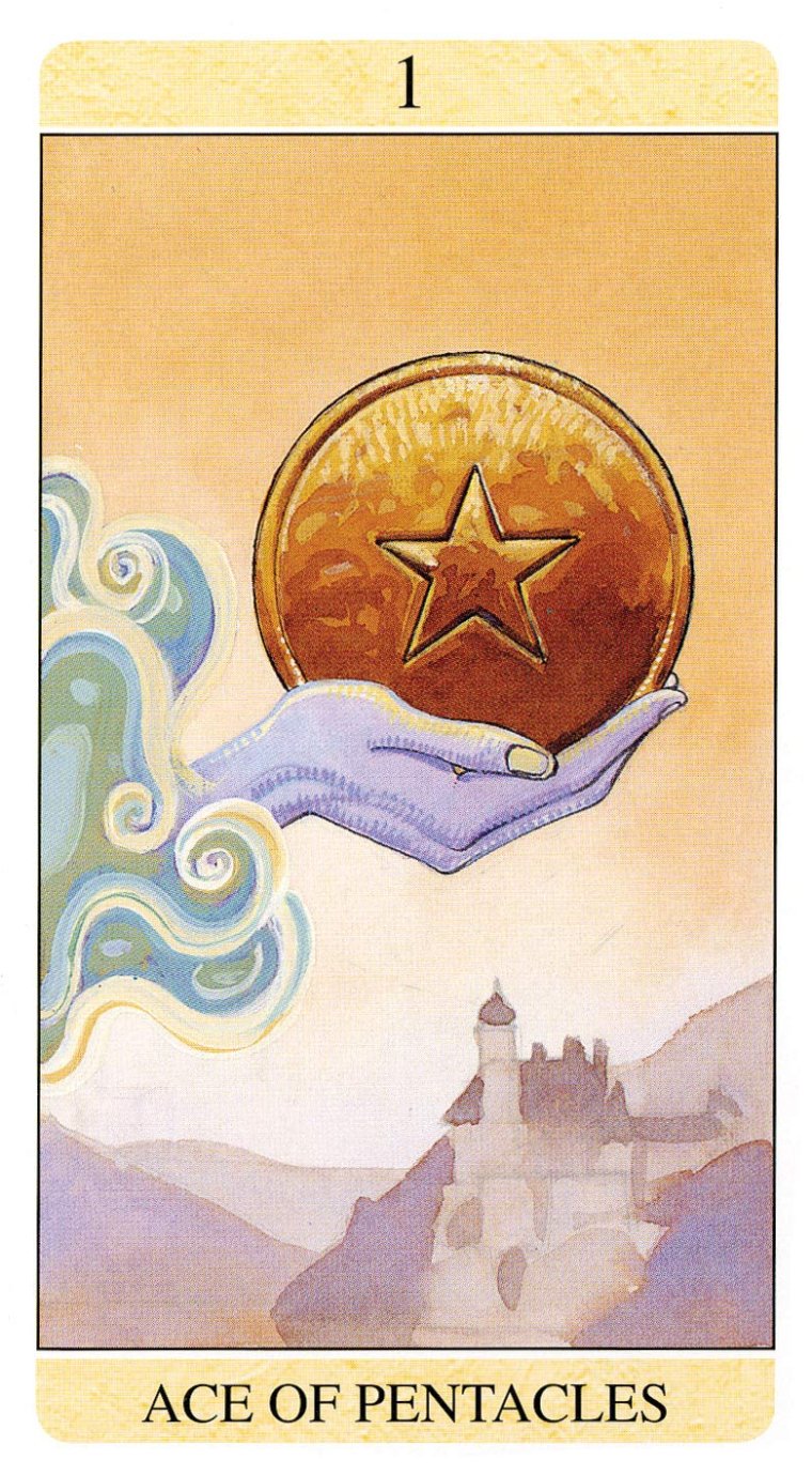 Ace of Pentacles vector