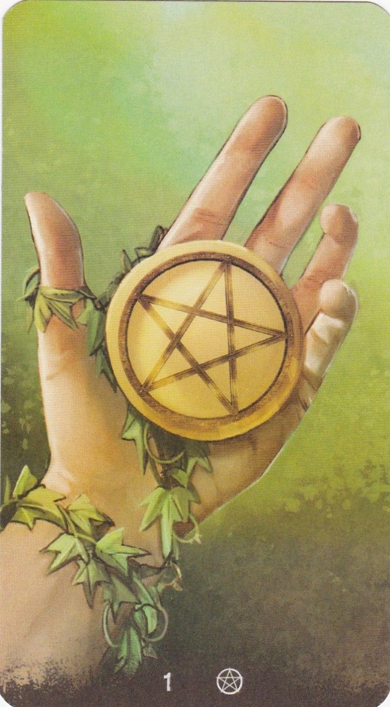 Ace of Pentacles Таро