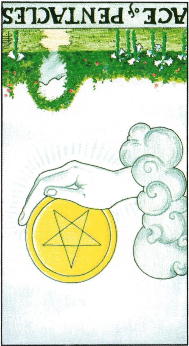 Карта Таро Ace of Pentacles