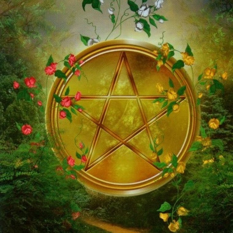 Карты Таро Уэйта Ace of Pentacles
