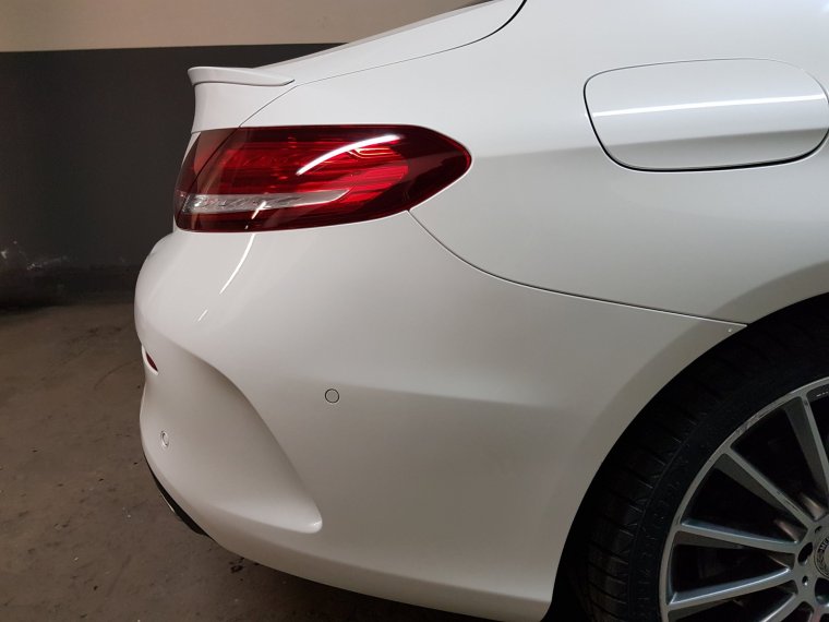 Перекраска белого авто