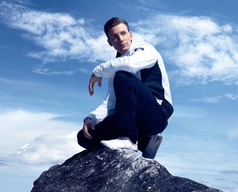 Фотосессии Криса Эванса в горах