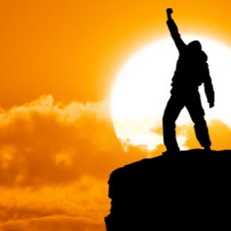 Мужчина сильный духом успех