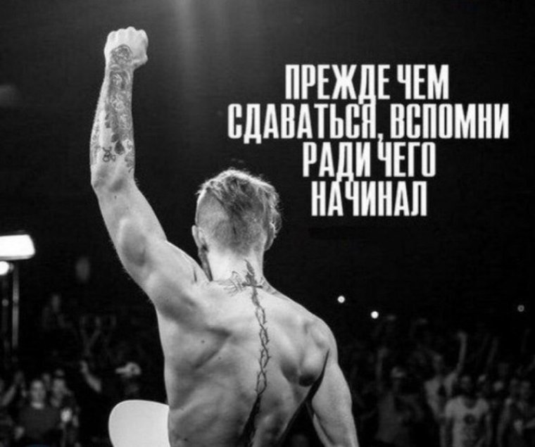 Никогда не сдавайся мотивация