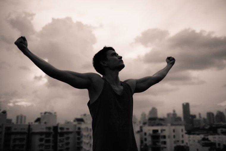 Сильный духом человек