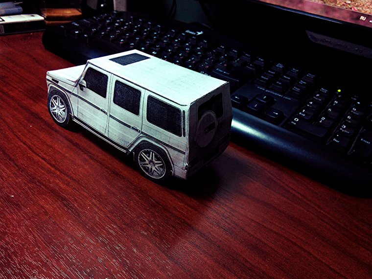 Развертка Мерседес Гелендваген