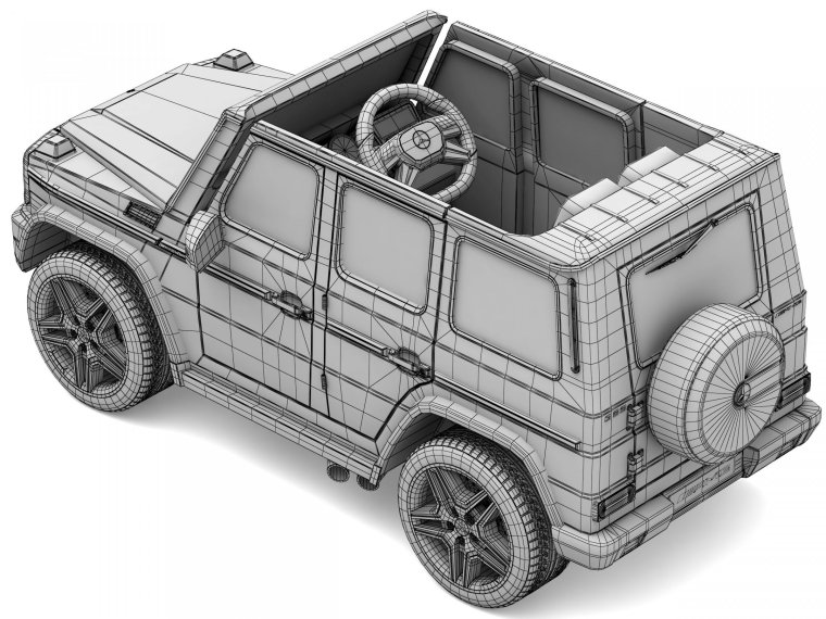 Mercedes Benz g65 3d model