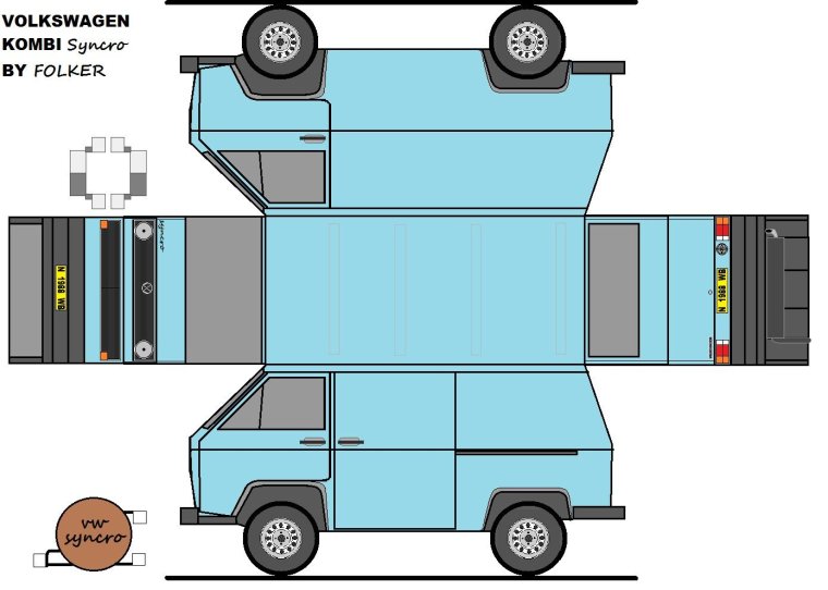 Машины из бумаги