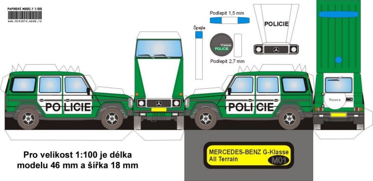 Машины из бумаги Гелик