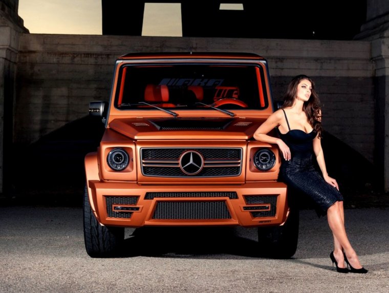 Mercedes Gelandewagen AMG Бандитский