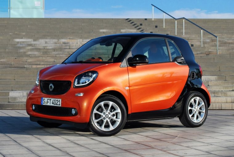 Smart Fortwo Brabus оранжевый