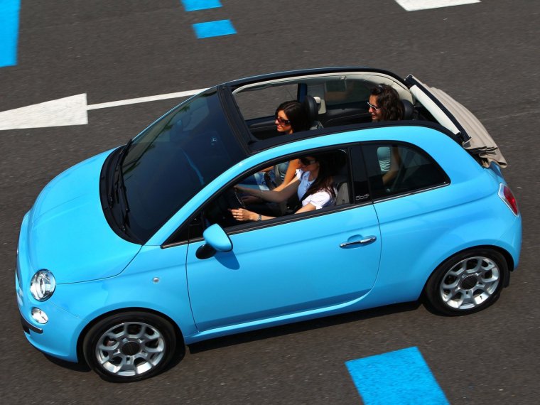 Fiat 500c кабриолет