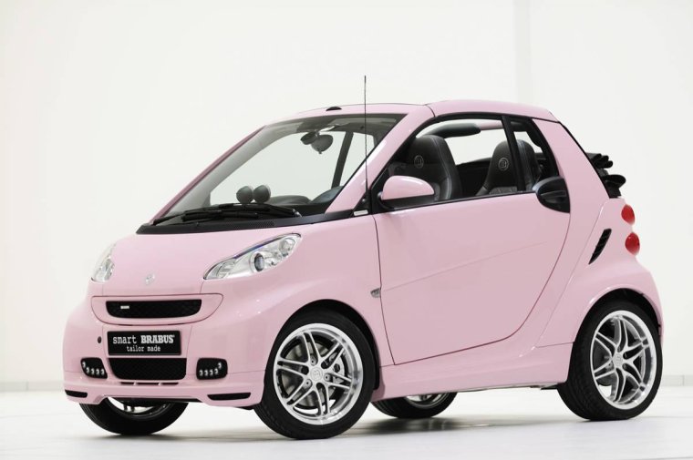 Smart Brabus розовый