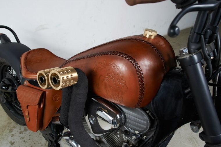 Самодельный кофр для мотоцикла