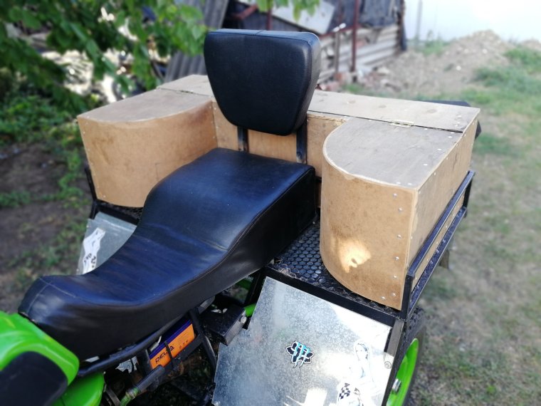 Самодельные мото кофры для мотоцикла