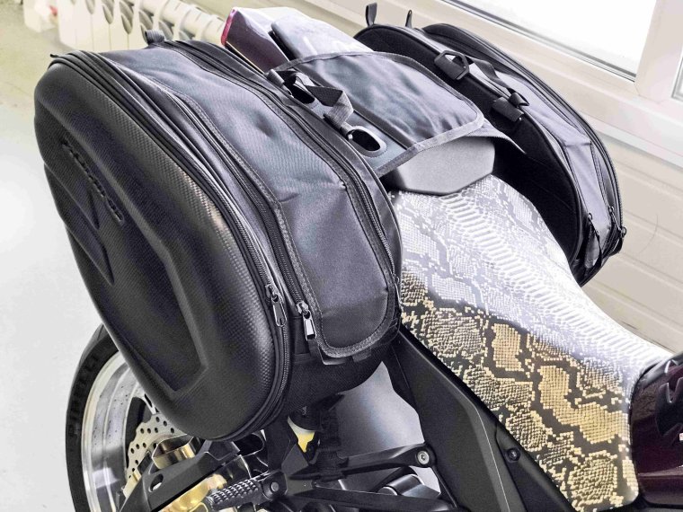 Центральный кофр на чоппер