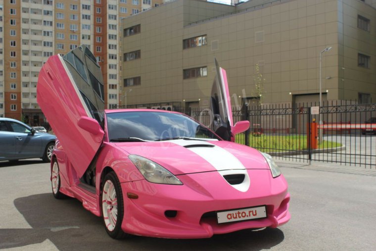 Тойота Селика 2000 розовая