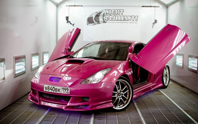 Celica t23 розовая