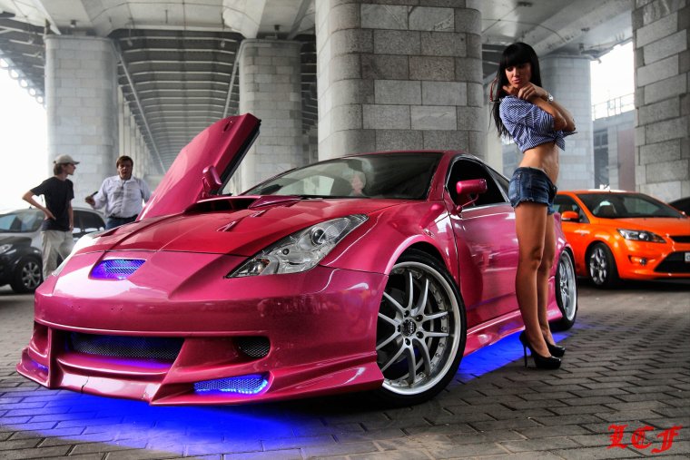 Celica t23 розовая