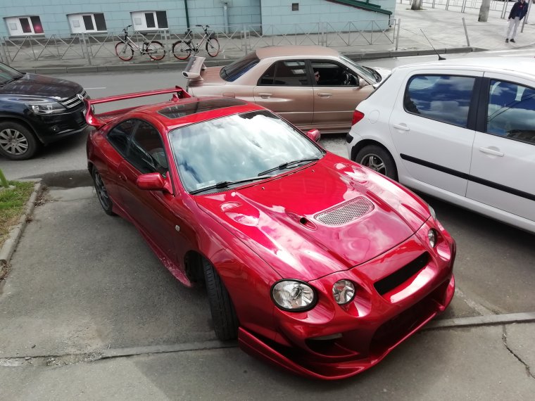 Celica gt-four красная 575