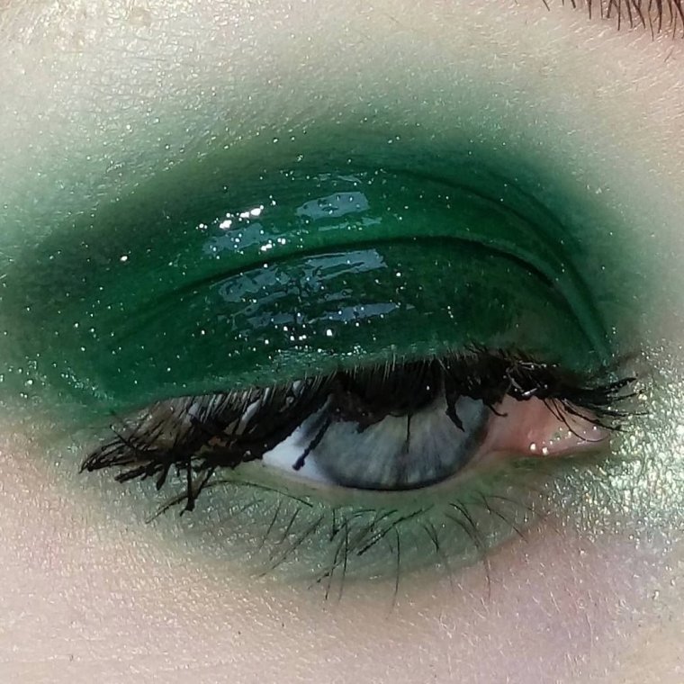 Зелёные глаза Эстетика