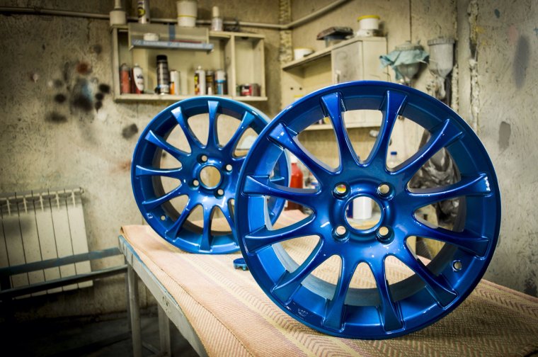 Покрашенные диски