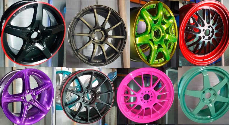 Порошковая краска для дисков