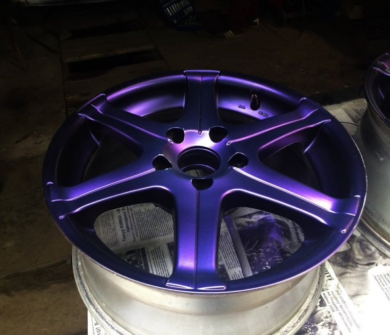 Диски краска хамелеон