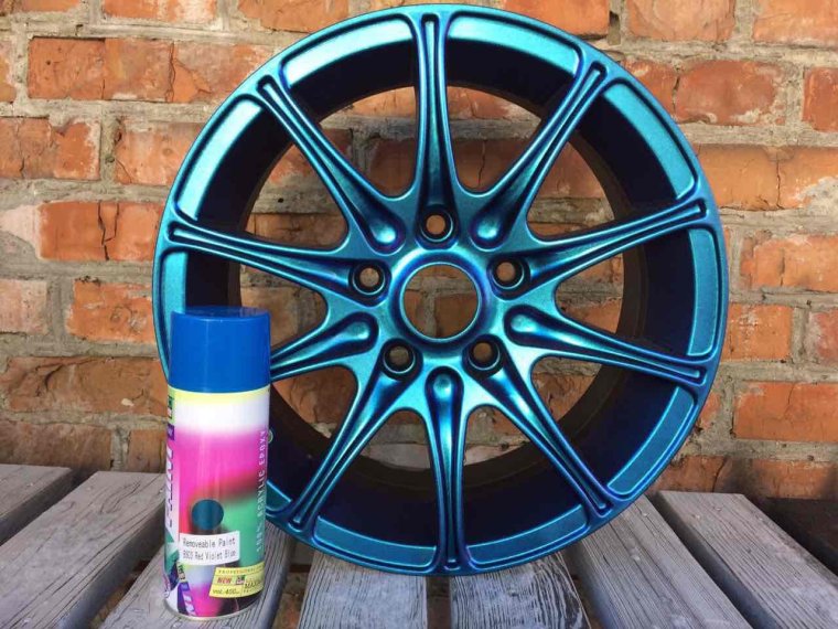 Диски в жидкую резину