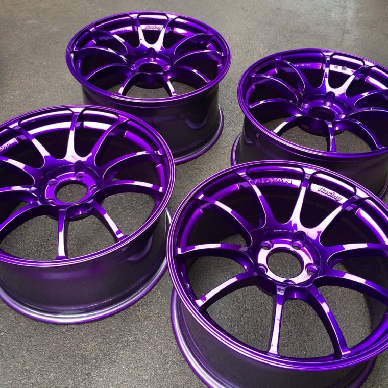 Покрашенные диски