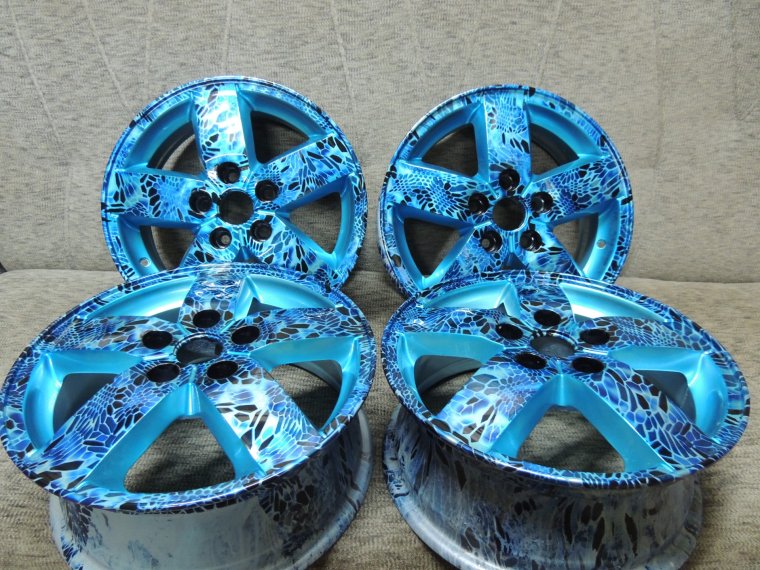 Покраска литых дисков