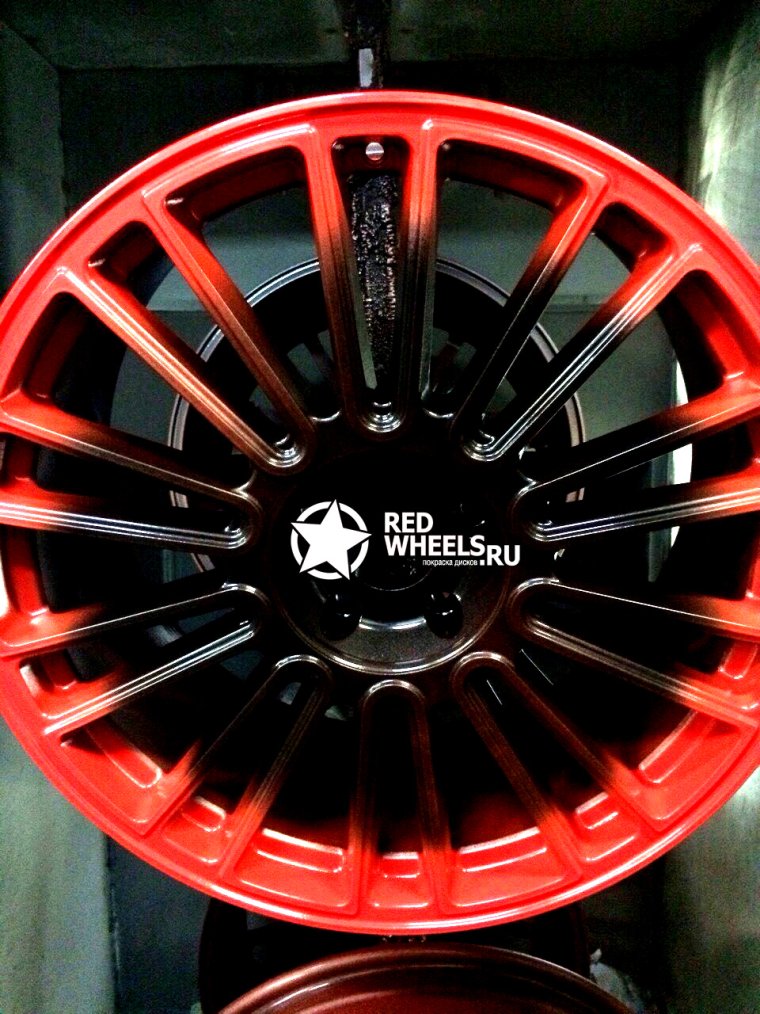 Порошковая покраска дисков