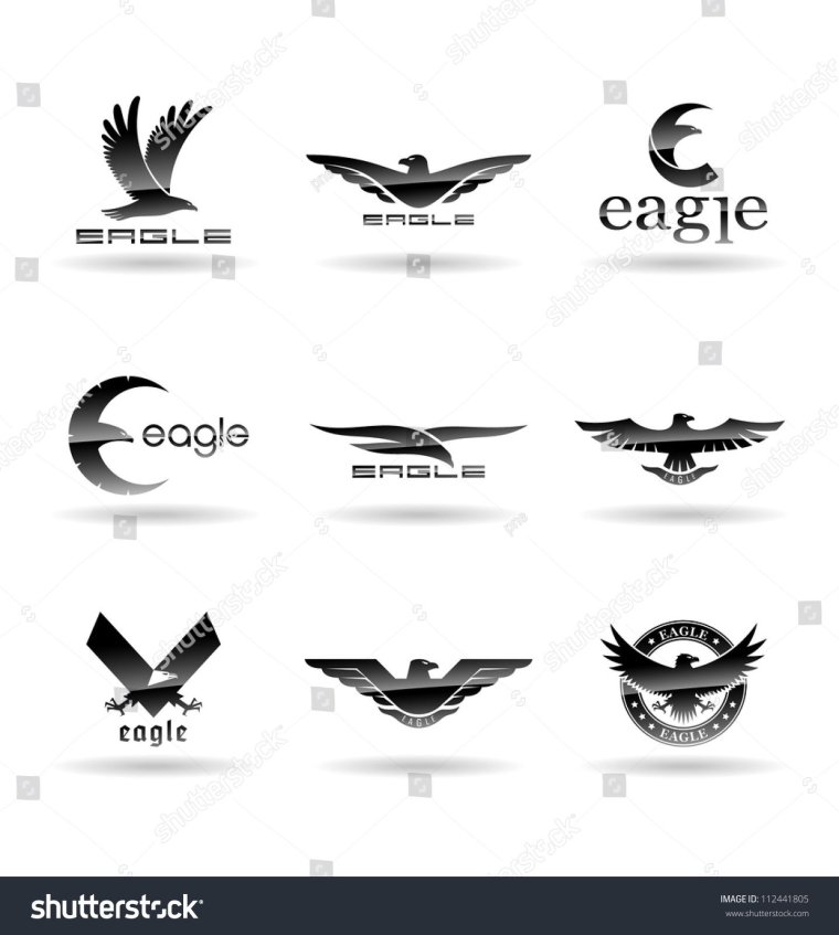 Эмблема автомобиля с птицей