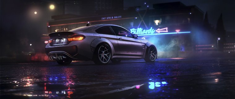 BMW m4 Neon