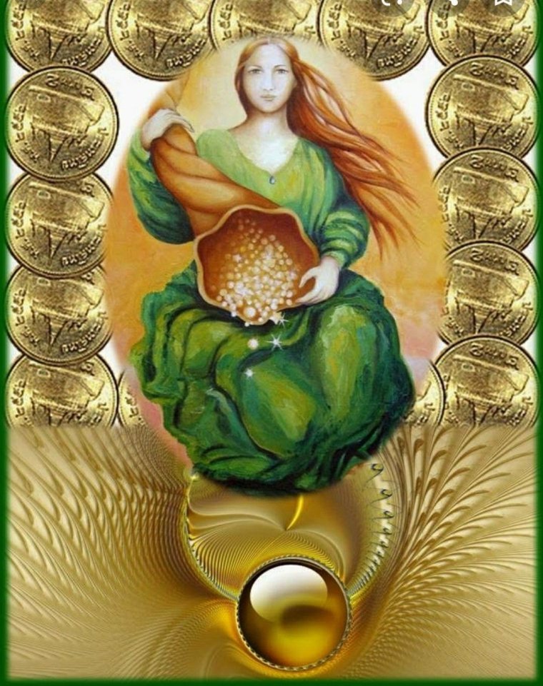 Фемида с рогом изобилия